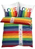 Pride dekbedovertrek met statement, bonprix