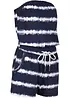 Strapless playsuit van biologisch katoen, bonprix