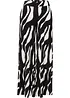 Gedessineerde broek van soepele viscose, bonprix