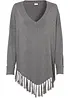 Poncho met franjes, BODYFLIRT boutique