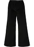 Wijde corduroy broek met high-waist comfortband, bonprix