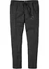 Broek met comfortband in wollen look, regular fit, bonprix