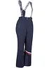 Outdoor thermo skibroek met afneembare bretels, waterdicht, straight, bonprix