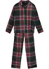 Flanellen pyjama (2-dlg. set), bonprix