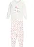 Pyjama van biologisch katoen (2-dlg. set), bonprix
