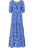 Gedessineerde maxi jurk van viscose, bonprix