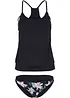 Oversized tankini in layer look (2-dlg. set), bonprix