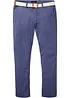 Regular fit chino met comfortband riem, straight, bonprix