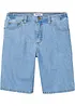 Jeans bermuda met comfort tailleband, classic fit, bonprix