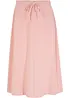 Jersey rok met strepen, knielang, bonprix