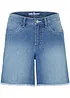 Stretch jeans short, mid waist, bonprix