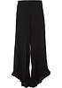 Slip-on broek van gestructureerd crêpe, bonprix