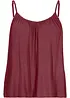 Top met spaghettibandjes van soepele viscose, bonprix