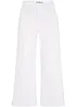 Comfort stretch 7/8 jeans, wide fit, bonprix