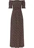 Gedessineerde maxi jurk van viscose, bonprix