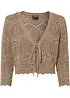 Ajour bolero met 3/4 mouwen, bonprix
