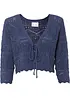 Ajour bolero met 3/4 mouwen, bonprix