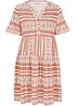 Gedessineerde shirtjurk, korte mouw, bonprix