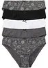 Slip met biologisch katoen (set van 5), bonprix