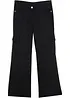 Wijde cargo broek van soepel vallende viscose, bonprix