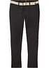 Regular fit chino met comfortband riem, straight, bonprix
