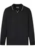 Poloshirt met lange mouwen van biologisch katoen, lange mouw, bonprix