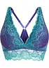 Bralette met fijn kant in kleurverloop, bonprix
