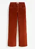 Stretch corduroy broek, wide, John Baner JEANSWEAR