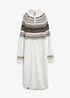 Gebreide jurk met Noors patroon, bonprix