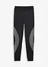 Thermo legging met reflecterende details, cropped, bonprix