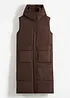Bodywarmer van gerecycled polyester met afneembare capuchon, bonprix