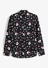 Overhemd met een kerstprint en lange mouwen, slim fit, bonprix