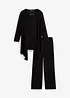 Loungewear huispak met viscose (3-dlg. set), bonprix