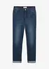 Stretch jeans mid waist, straight, bonprix