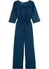 Meisjes jumpsuit met kant, bonprix