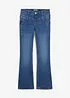 Mid waist stretch jeans, bootcut, bonprix