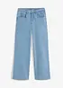 Wijde jeans met siernaden, RAINBOW