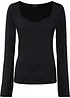 Longsleeve van een viscose mix, bonprix