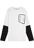 Jongens layershirt van biologisch katoen, lange mouw, bpc bonprix collection