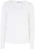 Longsleeve met biologisch katoen, bonprix