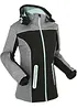 Softshell jas met reflecterende details, waterafstotend, bonprix