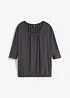 Oversized shirt in een viscosemix, bonprix