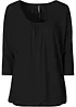 Oversized shirt in een viscosemix, bonprix