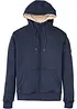 Thermo sweatvest met capuchon en teddy voering, bonprix
