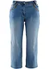 Slim fit capri jeans met mid waist, bonprix