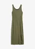 Maxi jurk met knopen, bonprix