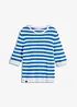 Gebreid shirt, halflange mouw, bonprix