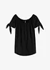 Carmen-shirt met knoopdetail, bonprix