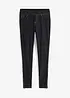 Legging in denim look met ritsen, bonprix