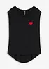 High-low shirt van soepel vallende viscosemix, bonprix